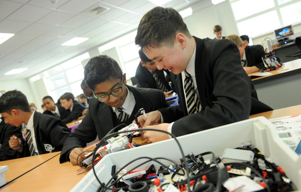 Bishop Vesey Grammar School - STEM Robotics Club - Millennium Point