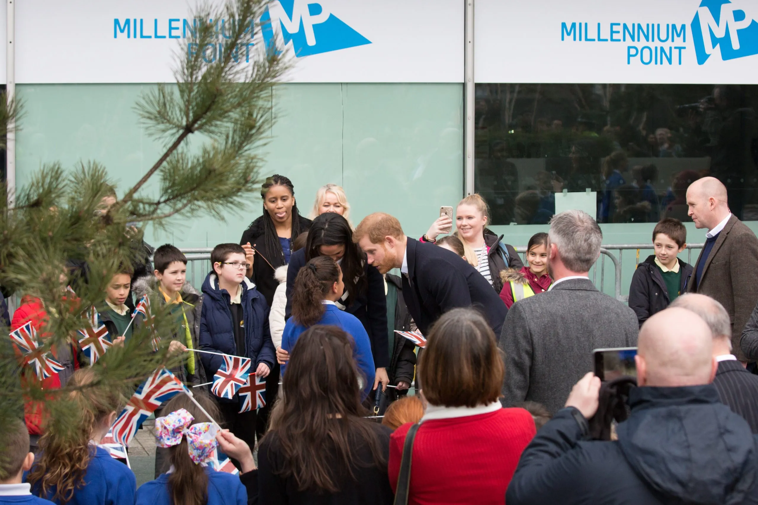 Prince Harry and Meghan Markle visit Millennium Point Birmingham